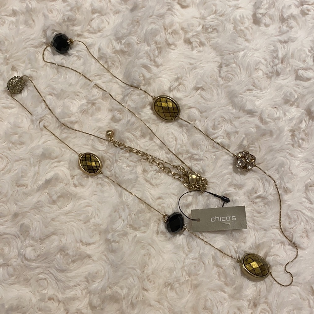 Chico’s Zoe Single Strand Long Necklace